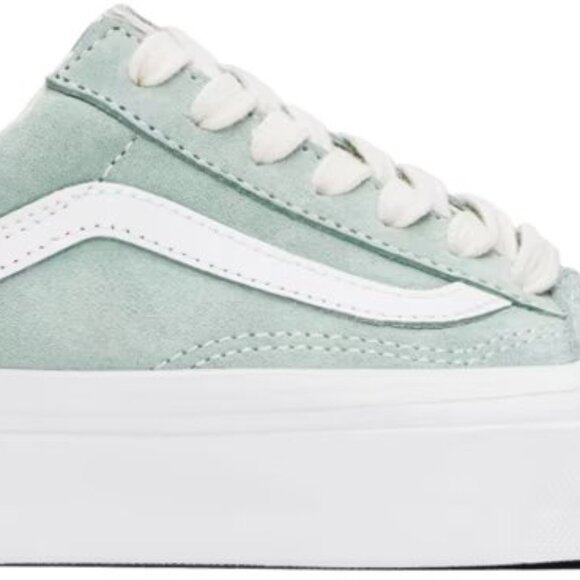 New Vans Premium Old Skool 36 LX PIG SUEDE Sneakers Low-Top ICEBERG MENS SZ 10 - Picture 13 of 13